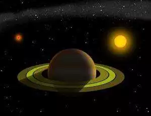 Planeta extrasolar en sistema binario