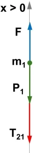 Diagrama de fuerzas del cuerpo 1