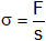 Ecuación de la tensión ejercida