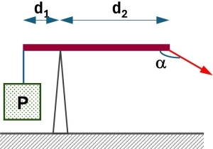 Esquema del cuerpo y las fuerzas