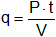 Fórmula de carga eléctrica