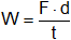 Fórmula de potencia